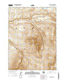 Noatak C-4 NE Alaska Current topographic map, 1:25000 scale, 7.5 X 7.5 Minute, Year 2014