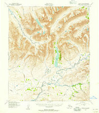 Nome D-2 Alaska Historical topographic map, 1:63360 scale, 15 X 15 Minute, Year 1950