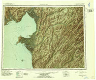 Norton Bay Alaska Historical topographic map, 1:250000 scale, 1 X 3 Degree, Year 1948