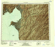 Norton Bay Alaska Historical topographic map, 1:250000 scale, 1 X 3 Degree, Year 1951