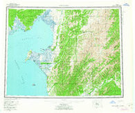 Norton Bay Alaska Historical topographic map, 1:250000 scale, 1 X 3 Degree, Year 1955