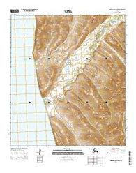 Norton Bay A-4 SW Alaska Current topographic map, 1:25000 scale, 7.5 X 7.5 Minute, Year 2014