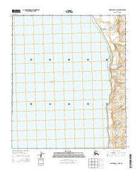 Norton Bay C-4 NW Alaska Current topographic map, 1:25000 scale, 7.5 X 7.5 Minute, Year 2014