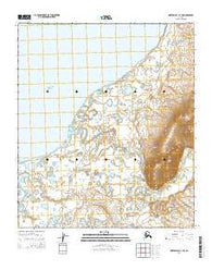 Norton Bay C-4 SW Alaska Current topographic map, 1:25000 scale, 7.5 X 7.5 Minute, Year 2014