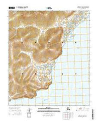 Norton Bay D-5 SW Alaska Current topographic map, 1:25000 scale, 7.5 X 7.5 Minute, Year 2014