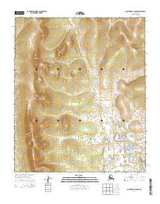 Norton Bay D-6 NW Alaska Current topographic map, 1:25000 scale, 7.5 X 7.5 Minute, Year 2014