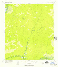 Nulato A-1 Alaska Historical topographic map, 1:63360 scale, 15 X 15 Minute, Year 1952
