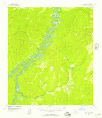 Nulato B-1 Alaska Historical topographic map, 1:63360 scale, 15 X 15 Minute, Year 1952