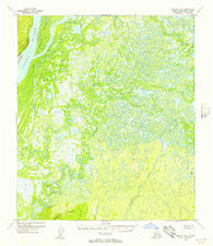 Nulato B-5 Alaska Historical topographic map, 1:63360 scale, 15 X 15 Minute, Year 1952