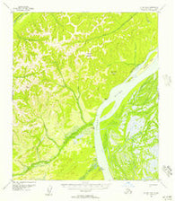 Nulato B-6 Alaska Historical topographic map, 1:63360 scale, 15 X 15 Minute, Year 1952