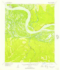 Nulato C-2 Alaska Historical topographic map, 1:63360 scale, 15 X 15 Minute, Year 1952