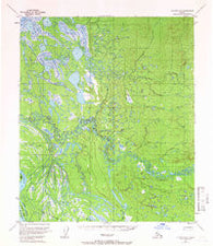 Nulato D-2 Alaska Historical topographic map, 1:63360 scale, 15 X 15 Minute, Year 1954