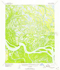 Nulato D-3 Alaska Historical topographic map, 1:63360 scale, 15 X 15 Minute, Year 1952