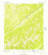 Nulato D-6 Alaska Historical topographic map, 1:63360 scale, 15 X 15 Minute, Year 1955