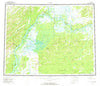 Nulato Alaska Historical topographic map, 1:250000 scale, 1 X 3 Degree, Year 1952