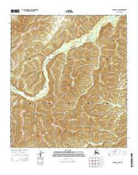 Nulato A-6 NW Alaska Current topographic map, 1:25000 scale, 7.5 X 7.5 Minute, Year 2014
