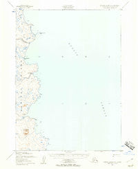 Nunivak Island A-2 Alaska Historical topographic map, 1:63360 scale, 15 X 15 Minute, Year 1952