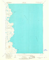 Nunivak Island A-2 Alaska Historical topographic map, 1:63360 scale, 15 X 15 Minute, Year 1952