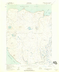 Nunivak Island A-6 Alaska Historical topographic map, 1:63360 scale, 15 X 15 Minute, Year 1952