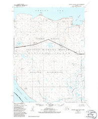 Nunivak Island A-6 Alaska Historical topographic map, 1:63360 scale, 15 X 15 Minute, Year 1952