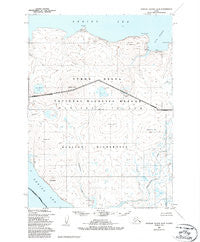 Nunivak Island A-6 Alaska Historical topographic map, 1:63360 scale, 15 X 15 Minute, Year 1952