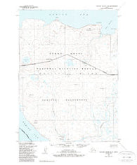 Nunivak Island A-6 Alaska Historical topographic map, 1:63360 scale, 15 X 15 Minute, Year 1952