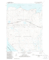 Nunivak Island A-6 Alaska Historical topographic map, 1:63360 scale, 15 X 15 Minute, Year 1952
