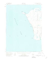 Nunivak Island A-7 Alaska Historical topographic map, 1:63360 scale, 15 X 15 Minute, Year 1952