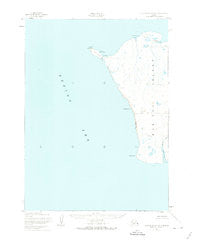 Nunivak Island A-7 Alaska Historical topographic map, 1:63360 scale, 15 X 15 Minute, Year 1952