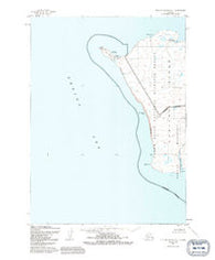 Nunivak Island A-7 Alaska Historical topographic map, 1:63360 scale, 15 X 15 Minute, Year 1952