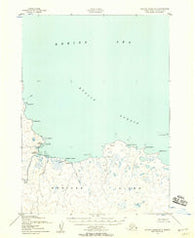 Nunivak Island B-3 Alaska Historical topographic map, 1:63360 scale, 15 X 15 Minute, Year 1952