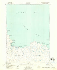 Nunivak Island B-3 Alaska Historical topographic map, 1:63360 scale, 15 X 15 Minute, Year 1952