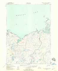 Nunivak Island B-4 Alaska Historical topographic map, 1:63360 scale, 15 X 15 Minute, Year 1952