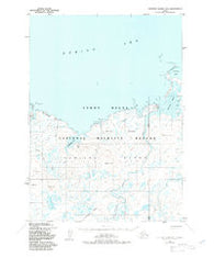 Nunivak Island B-4 Alaska Historical topographic map, 1:63360 scale, 15 X 15 Minute, Year 1952