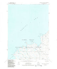 Nunivak Island B-5 Alaska Historical topographic map, 1:63360 scale, 15 X 15 Minute, Year 1952