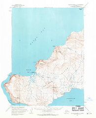 Nunivak Island C-1 Alaska Historical topographic map, 1:63360 scale, 15 X 15 Minute, Year 1954
