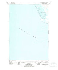 Nushagak Bay B-4 Alaska Historical topographic map, 1:63360 scale, 15 X 15 Minute, Year 1950