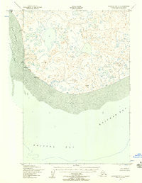 Nushagak Bay C-1 Alaska Historical topographic map, 1:63360 scale, 15 X 15 Minute, Year 1952