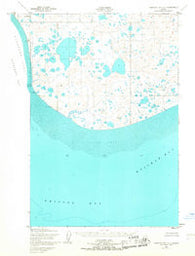 Nushagak Bay C-1 Alaska Historical topographic map, 1:63360 scale, 15 X 15 Minute, Year 1952