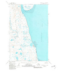 Nushagak Bay C-3 Alaska Historical topographic map, 1:63360 scale, 15 X 15 Minute, Year 1950