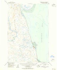 Nushagak Bay C-3 Alaska Historical topographic map, 1:63360 scale, 15 X 15 Minute, Year 1950