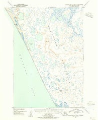 Nushagak Bay C-4 And C-5 Alaska Historical topographic map, 1:63360 scale, 15 X 15 Minute, Year 1950