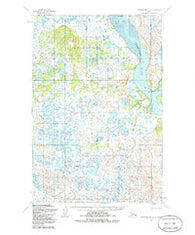 Nushagak Bay D-1 Alaska Historical topographic map, 1:63360 scale, 15 X 15 Minute, Year 1952