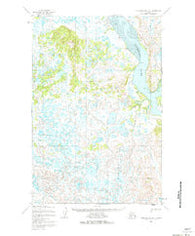 Nushagak Bay D-1 Alaska Historical topographic map, 1:63360 scale, 15 X 15 Minute, Year 1952