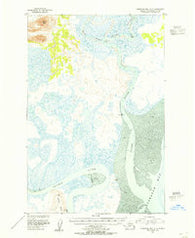 Nushagak Bay D-3 Alaska Historical topographic map, 1:63360 scale, 15 X 15 Minute, Year 1952
