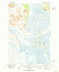 Nushagak Bay D-4 Alaska Historical topographic map, 1:63360 scale, 15 X 15 Minute, Year 1952