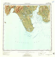 Nushagak Bay Alaska Historical topographic map, 1:250000 scale, 1 X 2 Degree, Year 1951
