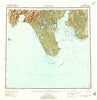 Nushagak Bay Alaska Historical topographic map, 1:250000 scale, 1 X 2 Degree, Year 1951