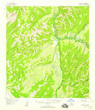 Ophir A-2 Alaska Historical topographic map, 1:63360 scale, 15 X 15 Minute, Year 1954