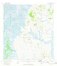 Ophir A-4 Alaska Historical topographic map, 1:63360 scale, 15 X 15 Minute, Year 1954